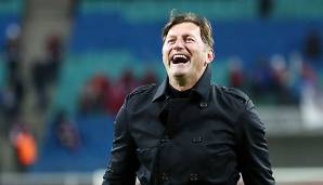 Ralph Hasenhüttl hat gut lachen.