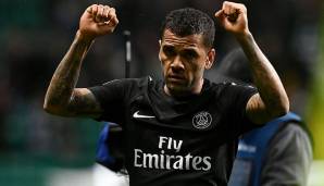 Rechtsverteidiger: Dani Alves (PSG)