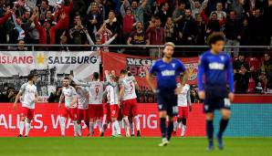 Die Bullen setzten sich zu Hause gegen Lazio Rom mit 4:1 durch, nachdem sie das Hinspiel mit 2:4 verloren hatten und zogen so ins Halbfinale der Europa League ein.