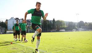 Ob Stefan Schwab gegen Steaua spielen kann, steht noch nicht fest.