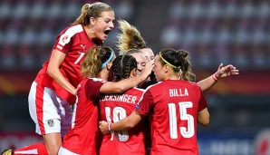 Die ÖFB-Damen dürfen bei der Frauen-EM weiter jubeln