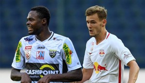 Dimitri Oberlin wurde im Sommer an Altach verliehen, Stefan Stangl kam von Rapid