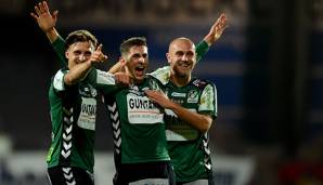 Die SV Ried siegte 7:0.