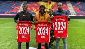 Patson Daka, Sekou Koita und Enock Mwepu verlängern bei Red Bull Salzburg