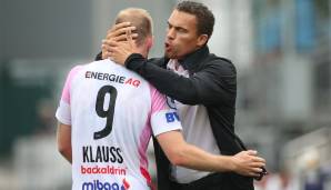 Joao Klauss mit Valerien Ismael