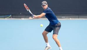 Dominic Thiem im Training in Australien.