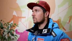 An Skifahren ist für Marcel Hirscher derzeit nicht zu denken