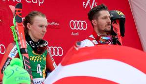 Wie so oft blieb Hernik Kristoffersen auch in Kranjska Gora nur Platz 2 hinter Marcel Hirscher