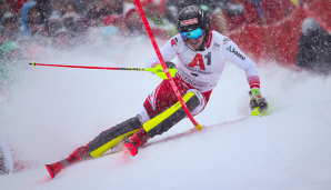 Manuel Feller schied im Slalom aus.