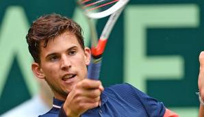 Dominic Thiem ist in Halle/Westfalen solide gestartet