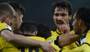 Mats Hummels feierte mit seinem BVB einen 2:0-Sieg in Darmstadt