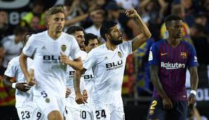 Der FC Barcelona ist gegen Valencia nicht über ein 1:1 hinausgekommen.