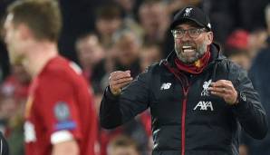 Jürgen Klopp könnte am letzten Gruppenspieltag gegen RB Salzburg noch ausscheiden.