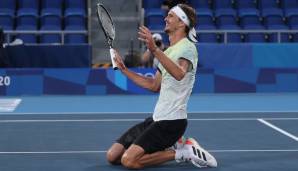 Der Olympiasieger von Tokio heißt Alexander Zverev.