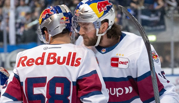 Der EHC Red Bull München hat sich im ersten Finalspiel mit 2:1 durchgesetzt.