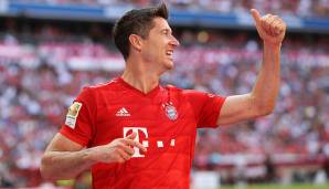 PLATZ 1: Robert Lewandowski (Bayern München, ST) - 89