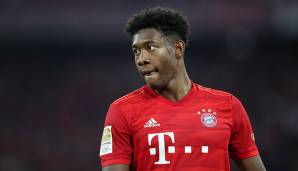 Platz 7: David Alaba (Position: LV) - 85