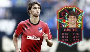 JOAO FELIX (Atletico Madrid): Rating von 80.