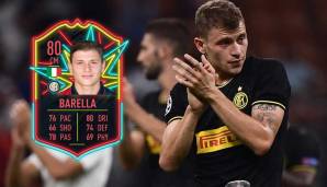 NICOLO BARELLA (Inter Mailand): Rating von 80.