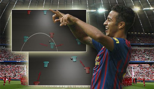 Thiago Alcantara vom FC Barcelona war der beste Spieler des Audi Cups 2011