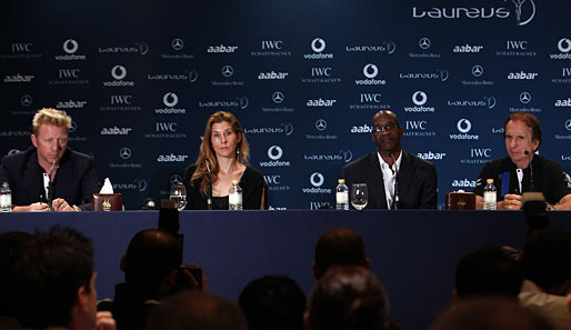 Boris Becker, Monica Seles, Edwin Moses und Emerson Fittipaldi gehören der Laureus Academy an