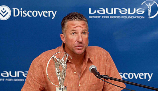 Ian Botham wurde 2007 von der Queen zum Ritter geschlagen