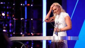 Spirit of Sport Award 2018: Lindsay Vonn (USA) - Die Ski-Rennläuferin, die ihre Karriere gerade erst beendet hat, wurde für ihre außergewöhnlichen Erfolge und ihren unermüdlichen Einsatz für ihren Sport geehrt.