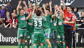 Rapid Wien sicherte sich den Sieg beim Mercedes-Benz JuniorCup