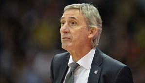 FCBB-Coach Svetislav Pesic plagen vor dem Euroleague-Spiel in Moskau große Personalsorgen