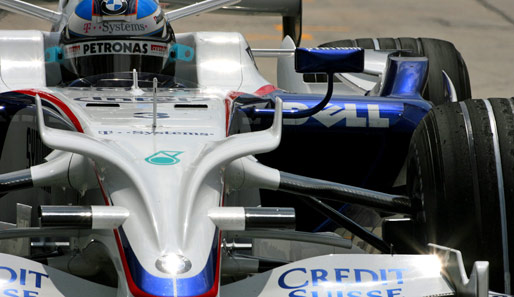 Nick Heidfeld wurde auf seiner letzten schnellen Runde von den beiden McLaren behindert - nach deren Bestrafung geht er von Platz fünf aus ins Rennen