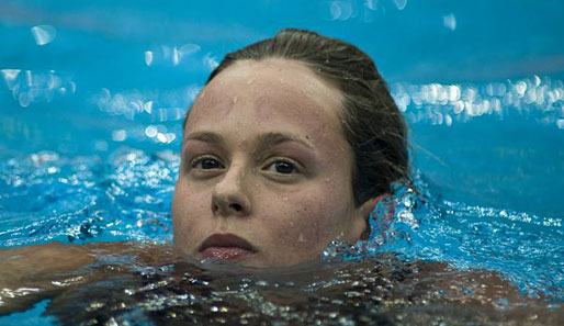 Im Wasser fühlt sich Federica Pellegrini besonders wohl...