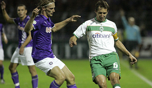 Fußball, DFB-Pokal, Werder Bremen, Erzgebirge Aue