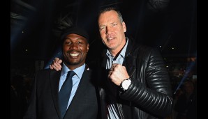 KLITSCHKO VS. FURY: Die Ex-Weltmeister Lennox Lewis und Henry Maske lassen sich den Showdown natürlich nicht entgehen