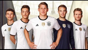 Schlicht aber schön: Das Trikot für die Euro 2016