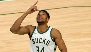 Platz 18: GIANNIS ANTETOKOUNMPO - 28 Triple-Doubles in 631 Spielen - Bucks (Stand: 31. Januar 2022)