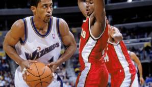 Platz 13: ROD STRICKLAND - 7.987 Assists in 1.094 Spielen - Trail Blazers, Bullets/Wizards, Spurs, Knicks, Heat, Timberwolves, Magic, Rockets, Raptors