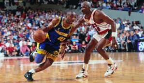 Platz 18: TIM HARDAWAY - 7.095 Assists in 867 Spielen - Warriors, Heat, Mavericks, Nuggets, Pacers