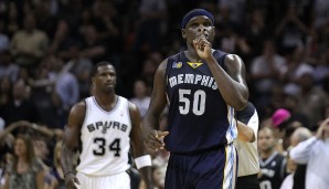 2011: Grizzlies (8) - Spurs (1) 4:2 - Memphis hatte zuvor nicht ein einziges von zwölf Playoff-Spielen gewonnen, doch unter der Führung von Zach Randolph holten sie sich als Underdog gleich die komplette Serie gegen völlig geschockte Spurs