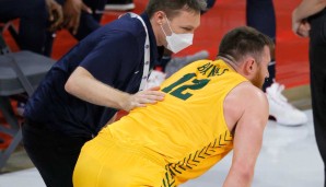 Aron Baynes fiel nach einer kuriosen Verletzung aus. Sogar Olympia war für den Australier beendet.