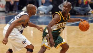 PLATZ 16: Gary Payton (Hall of Fame) – 1.335 Spiele für die SuperSonics, Bucks, Lakers, Celtics und Heat.