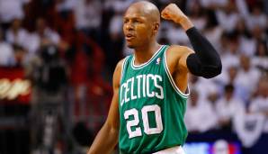 PLATZ 22: Ray Allen (Hall of Fame) - 1.300 Spiele für die Bucks, SuperSonics, Celtics und Heat.