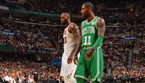 Nach der Niederlage in den Finals gegen Golden State überraschte dann Irving mit seinem Wechselwunsch - LeBrons Sidekick spielt nun in Boston