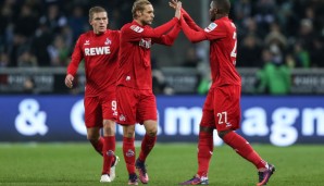 TOR DER HINRUNDE: Marcel Risse. 19.11., 11. Spieltag, Rheinderby zwischen Gladbach und Köln. Marcel Risse versenkt den Ball in der Nachspielzeit aus circa 30 Metern im Gladbacher Tor. Der Siegtreffer zum 2:1