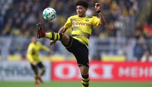 Jadon Sancho - 17 Jahre - Aus der Jugendabteilung von Manchester City schnappte sich der BVB im Winter für acht Millionen Euro Jadon Sancho. In seinen sechs Einsätzen deutete er bereits an, dass er eine echte Verstärkung sein kann.