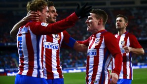 Platz 9: Atletico Madrid: In der Liga nur auf Platz vier, kann Atletico die Meisterschaft wohl abhaken. Allerdings überzeugten ihre Auftritte in der CL, in der man die Bayern hinter sich ließ. Auch gegen Bayer dürfte es wohl mit dem Viertelfinale klappen.