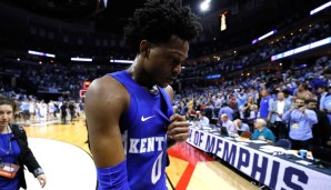 De'Aaron Fox (G): 16,7 Punkte und 4,6 Assists für die Kentucky Wildcats