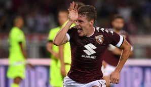 Platz 18: Andrea Belotti (FC Turin), Großchancen: 25, Quote: 64 Prozent - Tore insgesamt: 22