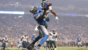 Madden 2013: Die Receiver sind scheinbar deutlich immuner gegen den Fluch als der Rest der Liga. Nach Fitzgerald legte auch Calvin Johnson 2012 seine beste Saison hin und brach den Receiving-Rekord von Jerry Rice.