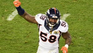 Platz 6: Von Miller - Der Super-Bowl-MVP ist der höchstplatzierte Defensive Player der Liste. Millers Jersey ist gleich in neun Staaten das gefragteste