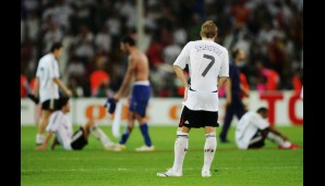 Die ganz große Schweini-Poldi-Mania gibt es 2006 bei der WM in Deutschland. Erst im Halbfinale gegen Italien endet der Siegeszug der DFB-Auswahl